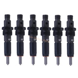 6 PCS Fuel Injector 3897596 3967597 0432131753 Fits for Cummins Engine 6BTA 5.9L - Fab Heavy Parts
