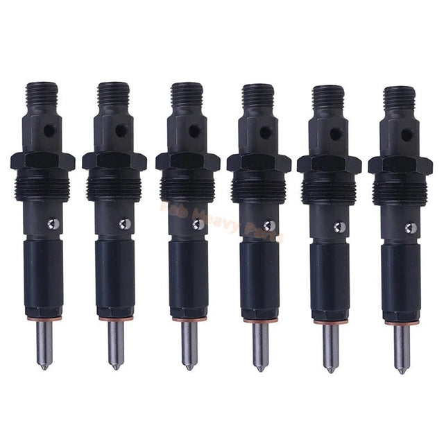 6 PCS Fuel Injector 3897596 3967597 0432131753 for Cummins Engine 6BTA 5.9L - Fab Heavy Parts