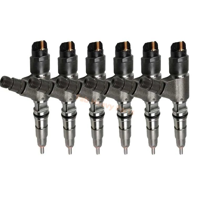 6 PCS Fuel Injector 396 - 9626 3969626 Fits for Caterpillar CAT Engine C7.1 Excavator 330 333 330D2 330GC - Fab Heavy Parts