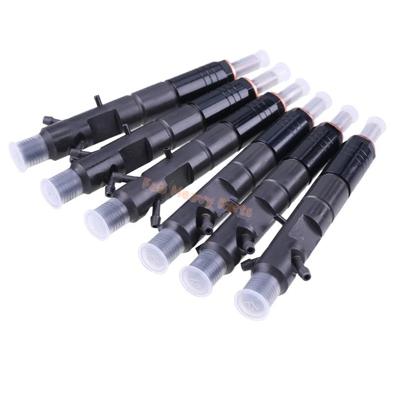 6 PCS Fuel Injector 454 - 5091 4545091 Fits for Caterpillar CAT Engine C7.1 - Fab Heavy Parts
