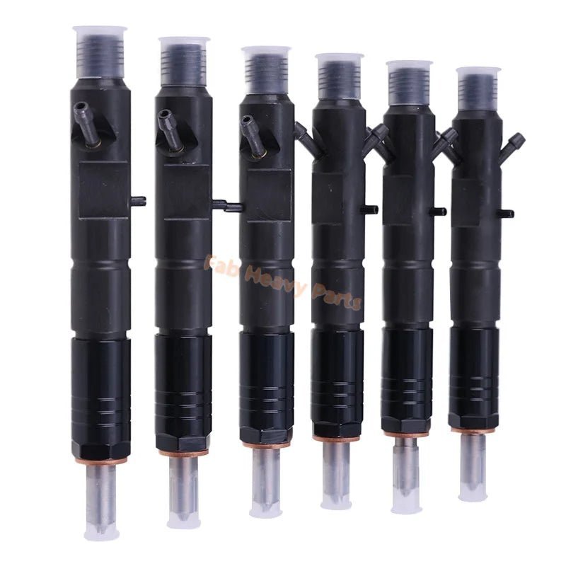 6 PCS Fuel Injector 454 - 5091 4545091 Fits for Caterpillar CAT Engine C7.1 - Fab Heavy Parts