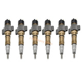 6 PCS Fuel Injector 4921827 2872331 Fits for Cummins Engine ISZ13 QSZ13 ISL - Fab Heavy Parts