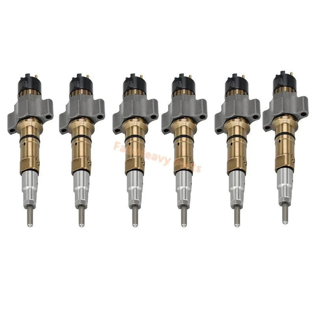 6 PCS Fuel Injector 4921827 2872331 Fits for Cummins Engine ISZ13 QSZ13 ISL - Fab Heavy Parts