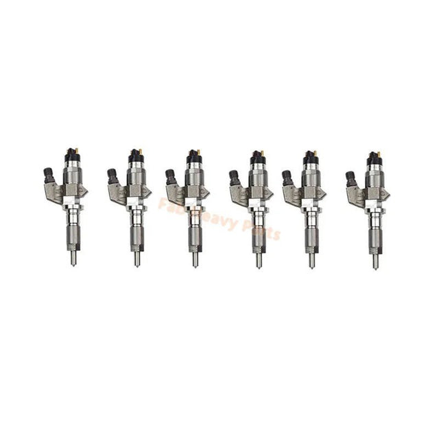 6 PCS Fuel Injector 5153001070 5 - 15300107 - 0 for Isuzu Engine 6BD1 - Fab Heavy Parts