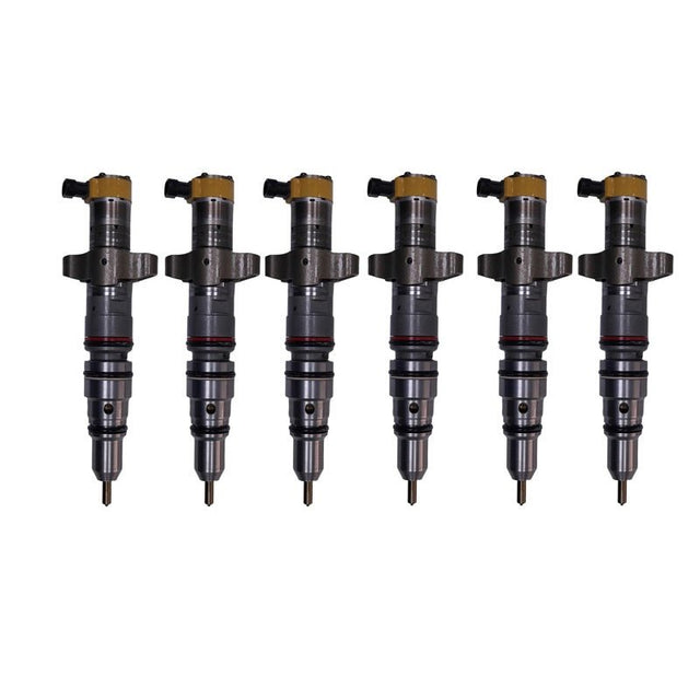6 PCS Fuel Injector 553 - 2592 5532592 387 - 9433 3879433 Fits for Caterpillar CAT Engine C9 Excavator 330D 336D 336D2 340DL - Fab Heavy Parts