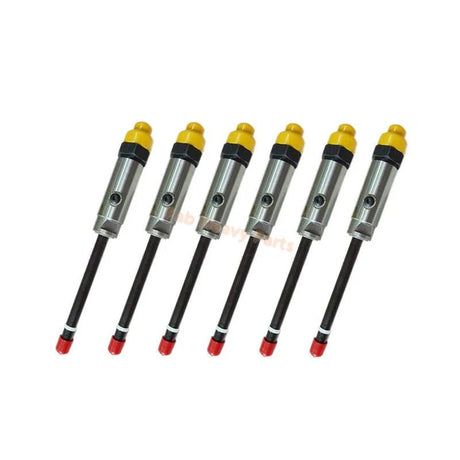 6 PCS Fuel Injector 7W-7032 0R-3424 for Caterpillar CAT Engine 3406 - Fab Heavy Parts