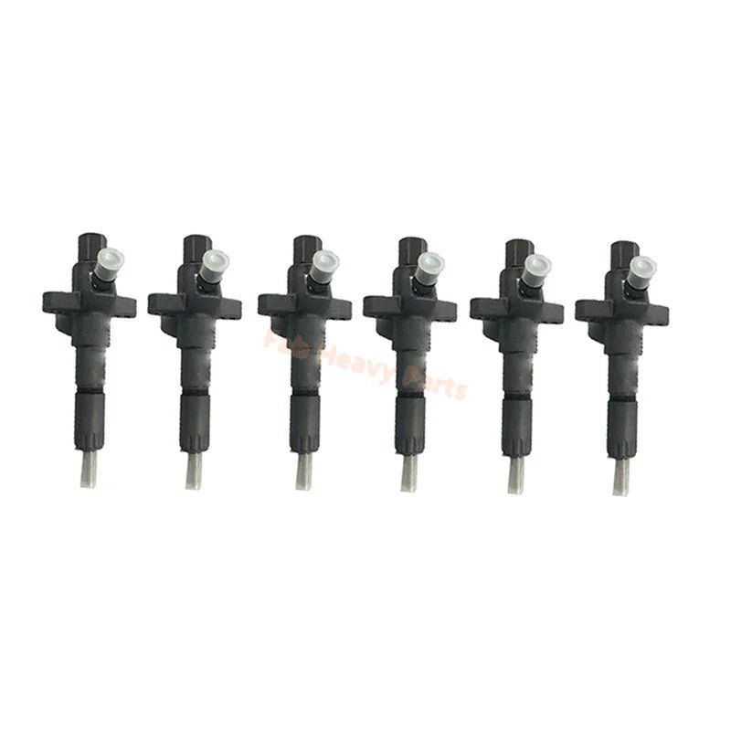 6 PCS Fuel Injector 8 - 97030285 - 1 1 - 05100437 - 1 8970302851 1051004371 for Isuzu Engine 4BD1 4BG1 6BG1 6BD1 - Fab Heavy Parts