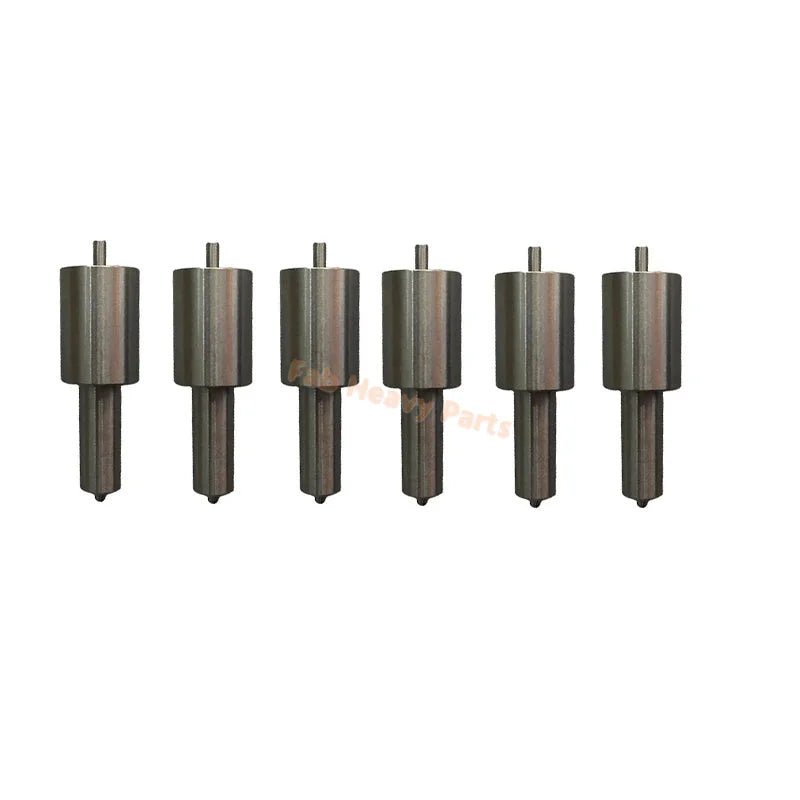 6 PCS Fuel Injector Nozzle 1153112821 for Isuzu Engine 6SD1T 6SD1 4HK1 Hitachi Excavator EX300 - 5 EX370LL - 5 - Fab Heavy Parts