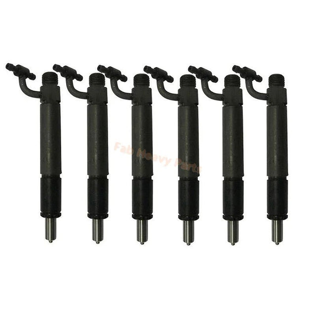 6 PCS Injector 687372C91 749945C91 Fits for Case 1660 1670 1680 1822 1844 D - 414 D - 436 D - 466 DT466 - Fab Heavy Parts