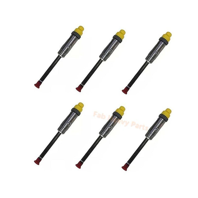 6 PCS Nozzles 130 - 5187 1305187 0R - 8789 0R8789 Fits for Caterpillar CAT Engine 3406C 3406 - Fab Heavy Parts