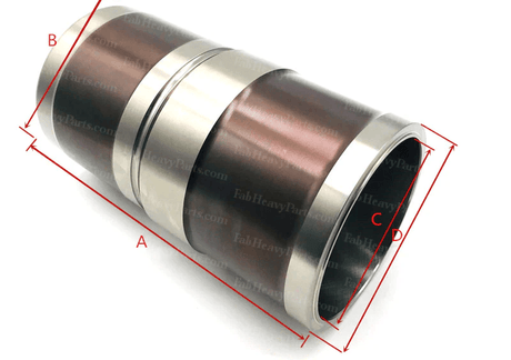 6 Set of Piston and Cylinder Sleeve 4933120+ 3900328 3948095 Fits Cummins Engine 6CT 6CTA 6CT8.3 - Fab Heavy Parts