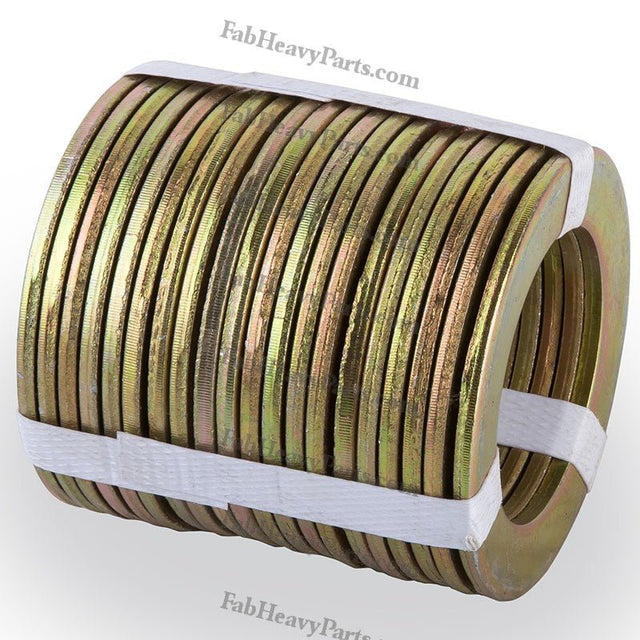 60*92*5mm Steel Large Bucket Shim Washer Kit for Excavator Loader Digger - Pack of 10 - Fab Heavy Parts