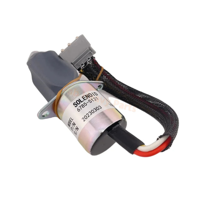 Stoppmagnet 6785-5121 11033700 für Volvo-Radlader L70C L330C L70B, 24 V