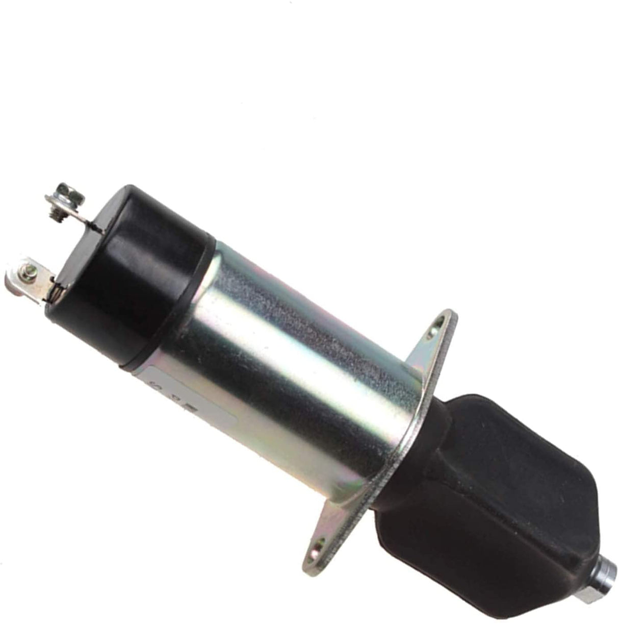 Stop Solenoid 1700-4052 1751-12A7U1B1 Shutdown Engine for Woodward (Synchro-Start) With M6 SWIV-Shut down solenoid-Fab Heavy Parts