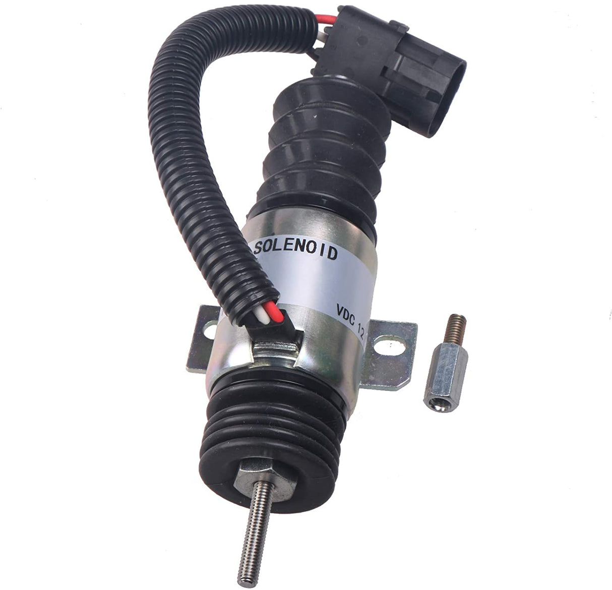 Fuel Shutoff Solenoid Valve SA-5189-12 SA-5189 SA5189 for Volvo L120 Loader, 12V-Shut down solenoid-Fab Heavy Parts