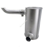 6205-11-5330 6207-11-5310 Muffler for Komatsu PC120-5 Excavator, Engine 4D95, w/ Pipe 2.8 Inch 70mm, Warranty 6 Months - Fab Heavy Parts