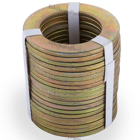 65*100*5mm Steel Large Bucket Shim Washer Kit for Excavator Loader Digger - Pack of 10 - Fab Heavy Parts