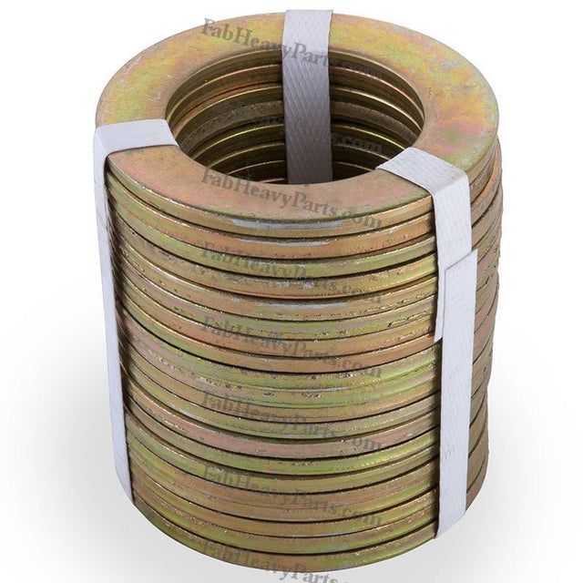 65*100*5mm Steel Large Bucket Shim Washer Kit for Excavator Loader Digger - Pack of 10 - Fab Heavy Parts