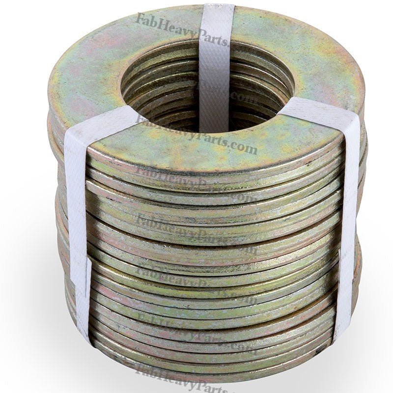 65*120*5mm Steel Large Bucket Shim Washer Kit for Excavator Loader Digger - Pack of 10 - Fab Heavy Parts