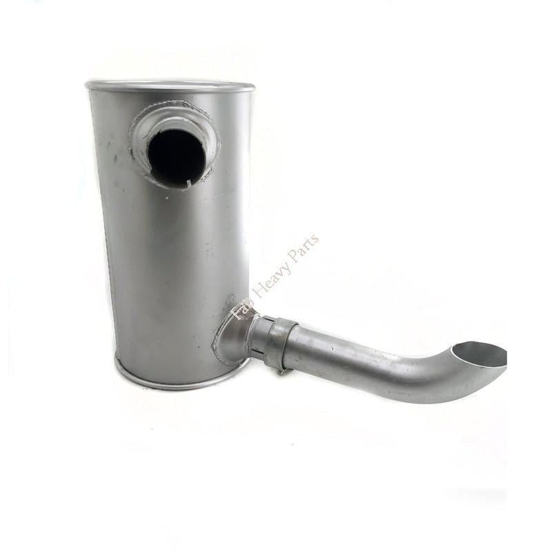 6731-11-5511, 6731115511 Muffler for Komatsu PC60-7 PC120 4D102 Engine with Pipe 70mm - Fab Heavy Parts