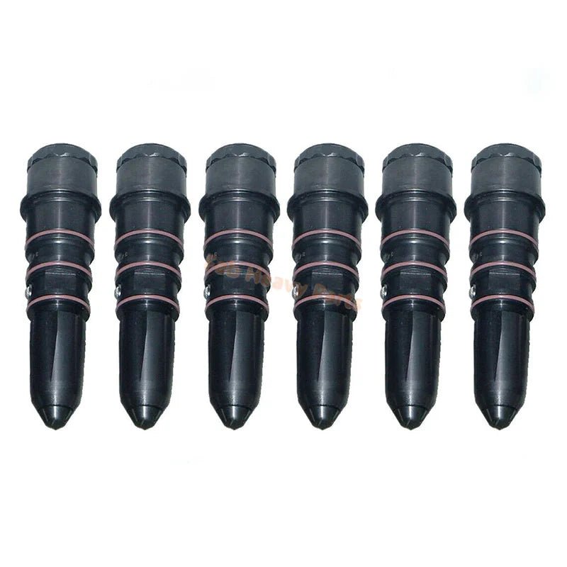 6PCS Fuel Injector 3030445 3060594 Fits for Cummins Engine NTC N855 NT855 NTA855 - Fab Heavy Parts