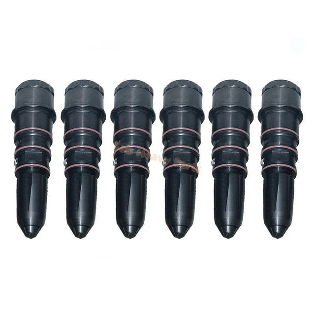 6PCS Fuel Injector 3030445 3060594 Fits for Cummins Engine NTC N855 NT855 NTA855 - Fab Heavy Parts