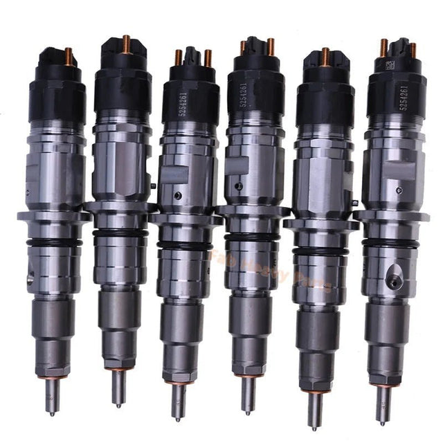 6PCS Fuel Injector 4261177 Fits for Cummins ISB QSB 6.7 QSB4.5 QSB5 - G7 - Fab Heavy Parts
