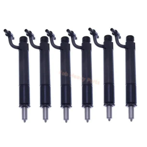 6PCS Fuel Injector 675967C91 Fits for Farmall 966 1066 1086 1466 1486 1566 - Fab Heavy Parts