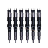 6 PCS Fuel Injector RE520333 RE520240 Fits for John Deere Engine 6.8L 6068 Tractor 6520 6620 7220 7320 7420 7520
