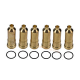 6PCS Injector Sleeve 8 - 97602301 - 1 for Isuzu Engine 6HK1 - Fab Heavy Parts