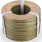 70*140*5mm Steel Large Bucket Shim Washer Kit for Excavator Loader Digger - Pack of 10 - Fab Heavy Parts