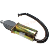 Fuel Shutoff Solenoid J921978 Fits for CASE IH TRACTOR 7110 7120 7130 7140 7150, 12V