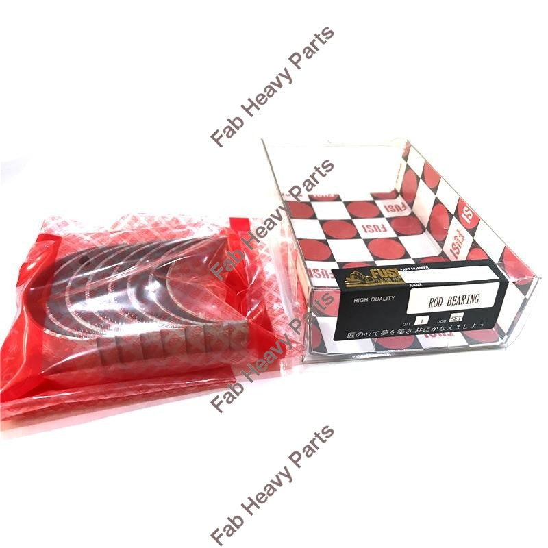 Fits Cummins B3.3 QSB3.3 Engine Main Bearing and Connecting Rod Bearing Set for Forklift Excavator Loader Models, Warranty 1 Year