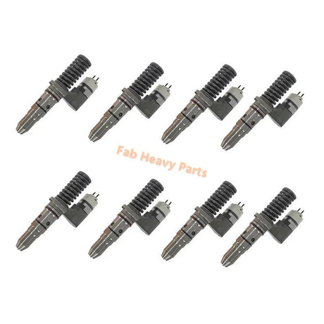 8 PCS Fuel Injector 3920220 392 - 0220 Fits for Caterpillar CAT Engine 3508 3508B 3508C 3512 3512B 3512C 3516 3516B 3516C - Fab Heavy Parts