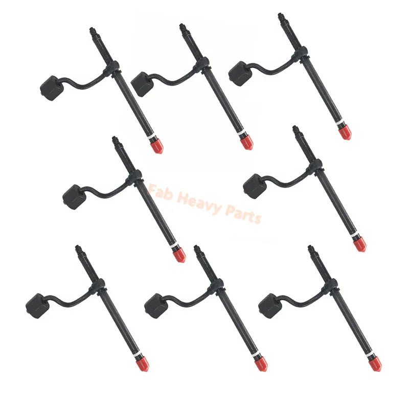 8 PCS Fuel Injector 9N - 2366 9N2366 Fits for Caterpillar CAT Engine 3208 - Fab Heavy Parts