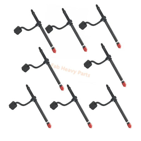 8 PCS Fuel Injector 9N - 2366 9N2366 Fits for Caterpillar CAT Engine 3208 - Fab Heavy Parts