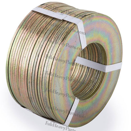 90*170*5mm Steel Large Bucket Shim Washer Kit for Excavator Loader Digger - Pack of 10 - Fab Heavy Parts