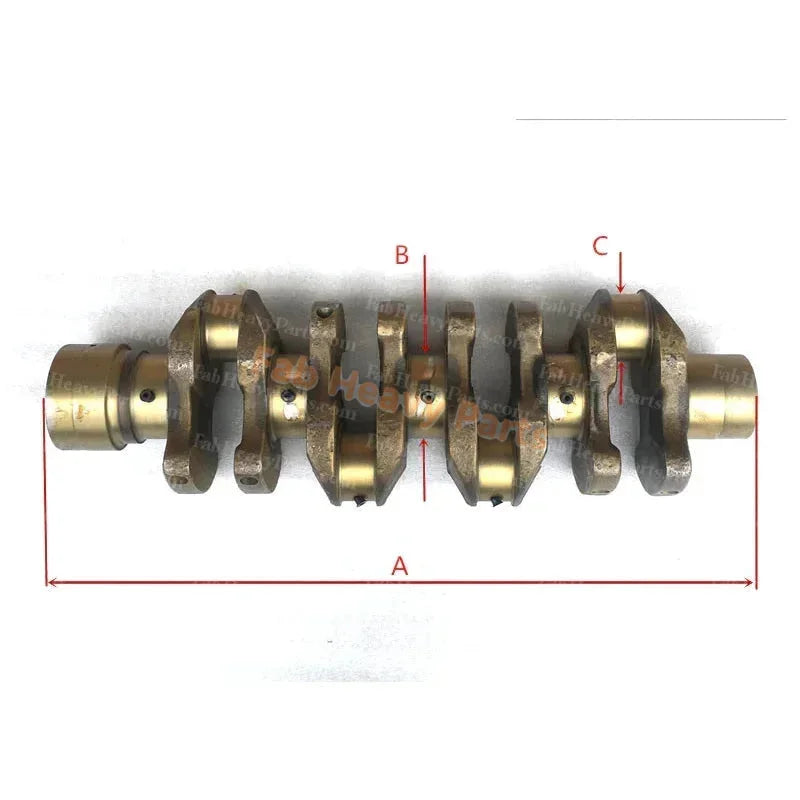 Crankshaft for Hino J05E Engine Kobelco SK200-8 SK250-8 SK260-8 Excavator