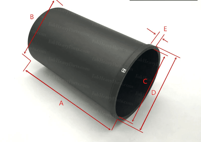 Kolben- und Zylinderlaufbuchsensatz passend für Hino J08E-Motor