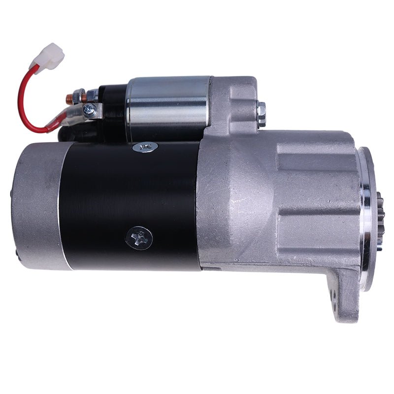 9T 12V Sarter Motor YM129900 - 77010 Fits for Komatsu Engine 4D92E - 1 4D94E - 1 Excavator PC75 - 1 PC75R - 2 Loader WA65 - 3 WA75 - 3 - Fab Heavy Parts