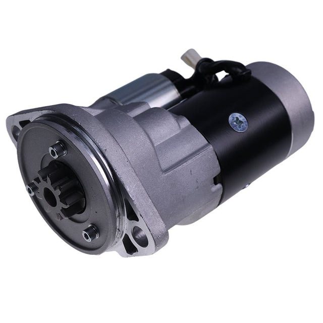 9T 12V Sarter Motor YM129900 - 77010 Fits for Komatsu Engine 4D92E - 1 4D94E - 1 Excavator PC75 - 1 PC75R - 2 Loader WA65 - 3 WA75 - 3 - Fab Heavy Parts