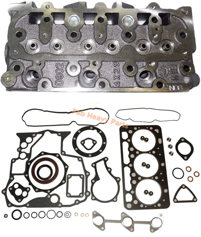 D902 Kubota Engine Complete Cylinder Head and Full Gasket Kit