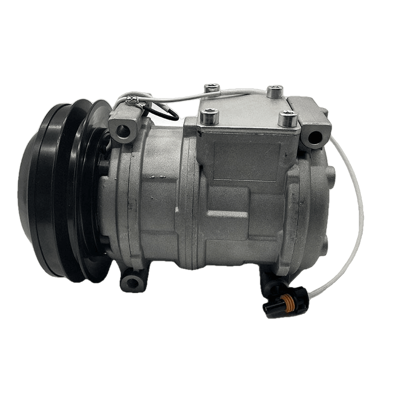 Denso 4471702400 AC Compressor 10PA17C 12V For John Deere 9120 Tractor 322 Loader-AC compressor-Fab Heavy Parts