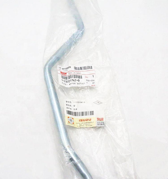 New EGR Pipe Water Piping 1137218530 1-13721853-0 for Isuzu Y9F