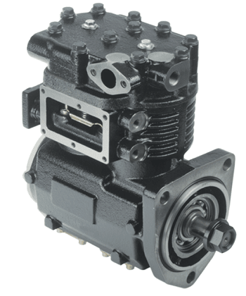 Air Brake Compressor 1080437 1188844 1186722 Fit for Volvo B10 B58 F10 F12 F16 FL10 FL7 - Fab Heavy Parts