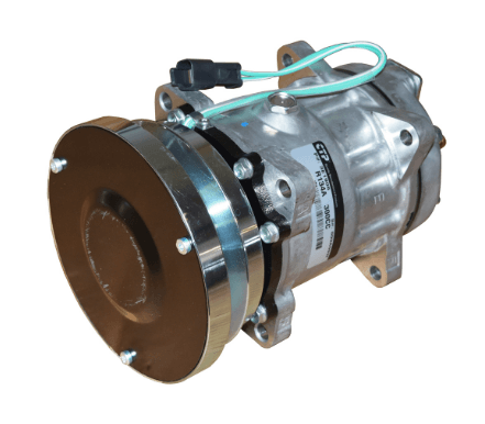 Air Conditioning Compressor 101 - 1759 1011759 Fit for Caterpillar Articulated Dump Truck D25D D30D D350D D400D D40D - Fab Heavy Parts
