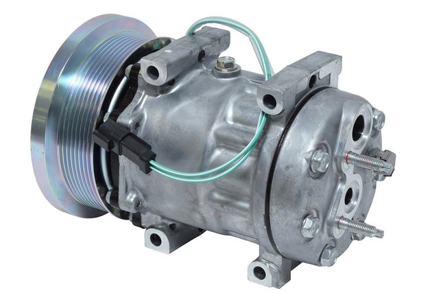Air Conditioning Compressor 320-1291 3201291 Fit for Caterpillar Compactor CAT 825K 826K 836K 836KLRC - Fab Heavy Parts