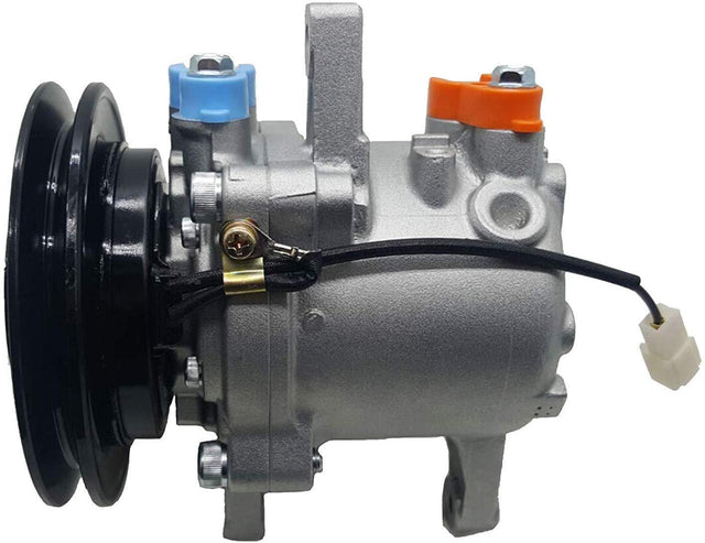 Air Conditioning Compressor 3C581-50060 4472206750 3c581-97590 Fit for Kubota M5040DTC M9540HDCC12 M9540HDC M9540FC M9540DTC M6040HDCC M7040DTC - Fab Heavy Parts