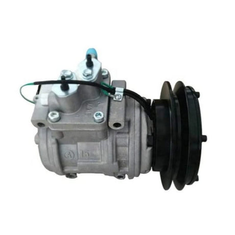 Air Conditioning Compressor 4431081 443 - 1081 Fit Hitachi Excavator ZX110 ZX120 ZX160 ZX185USR - Fab Heavy Parts