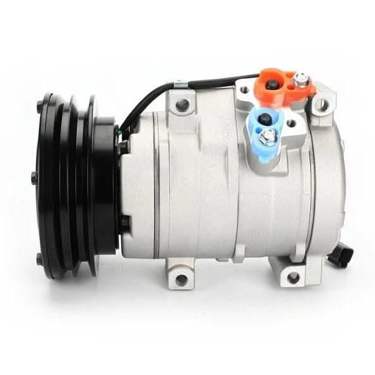 Air Conditioning Compressor 447260 - 6121 2405036 240 - 5036 Fit for Caterpillar 312D 320D 385C Excavator - Fab Heavy Parts